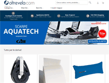 Tablet Screenshot of oltrevela.com